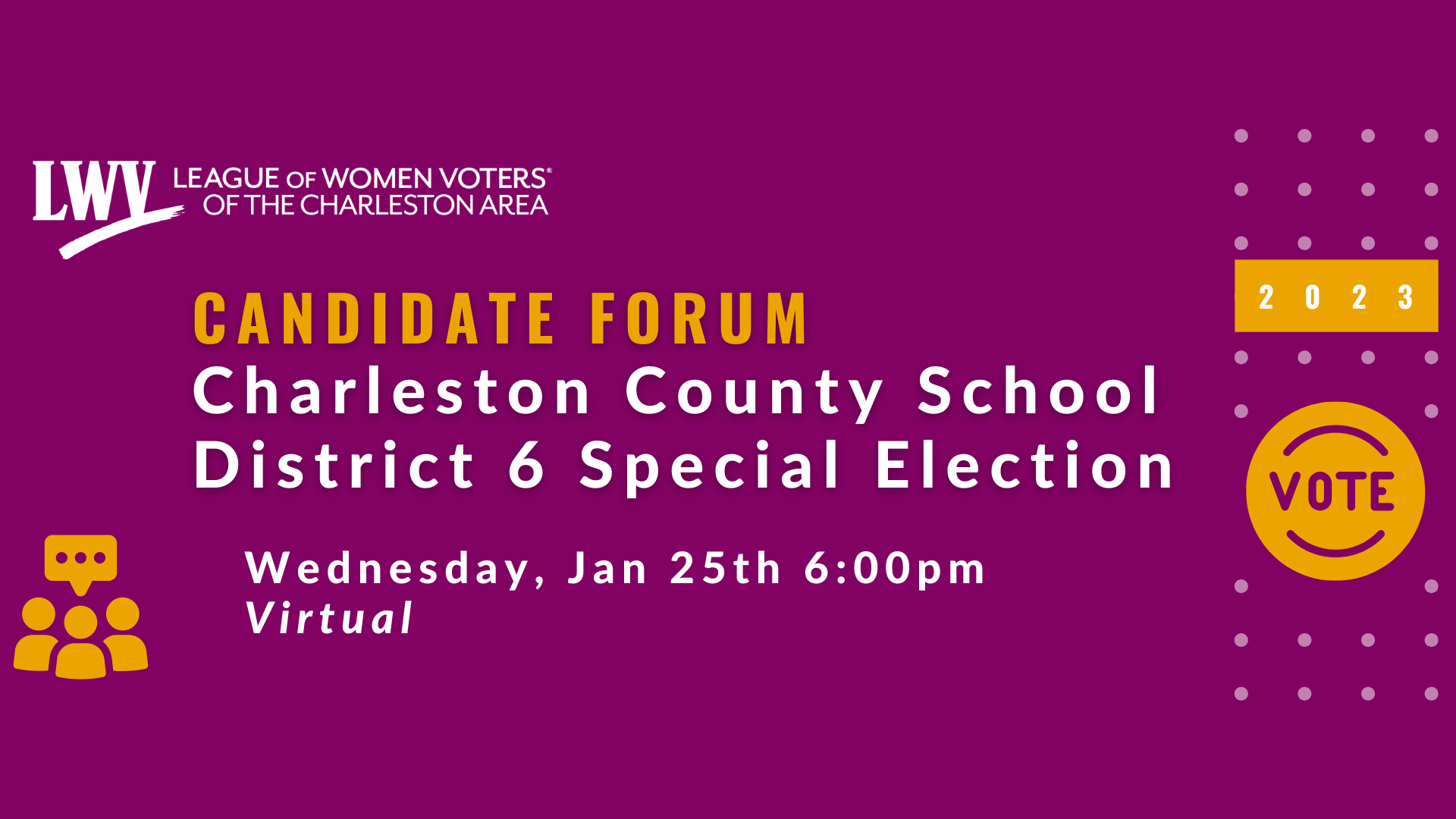 2023 Candidate Forums | MyLO